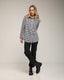 Camisa oversize de vichy con bolsillo
