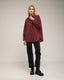 Camisa oversize de vichy con bolsillo