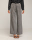 Pantalon de espiguilla de tiro alto y recto