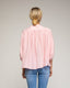 Blusa de rayas con cuello mao y manga murcielago oversize - Tantra Spain