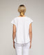Camiseta con texto "amore mio " pintado y abalorios. - Tantra Spain