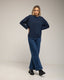 Camiseta oversize con cortes transversales y verticales. - Tantra Spain