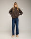 Camiseta oversize con cortes transversales y verticales. - Tantra Spain