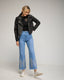 Chaqueta de polipiel tipo perfecta con cremalleras. - Tantra Spain