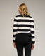Jersey de punto de rayas con cuello redondo. - Tantra Spain
