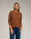 Jersey de punto fino ancho con cuello redondo. - Tantra Spain