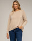 Jersey de punto fino ancho con cuello redondo. - Tantra Spain