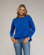 Jersey de punto fino ancho con cuello redondo. - Tantra Spain