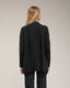 Jersey oversize con textura de rayas y cuadros. - Tantra Spain