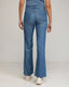 Pantalones rectos de tencel con bolsillos. - Tantra Spain