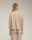 Set de punto fino de pantalon y jersey básico de cuello perkins. - Tantra Spain