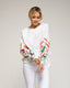 Sudadera con bordados en las mangas. - Tantra Spain