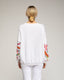 Sudadera con bordados en las mangas. - Tantra Spain