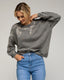 Sudadera con lentejuelas en el cuello y mangas - Tantra Spain