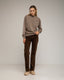 Sudadera efecto desgastado con detallles de strass. - Tantra Spain