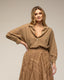 tantra mujer, camisa de algodon oversize con cierres de botones y cuello talla (S - L) - Tantra Spain