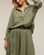 tantra mujer, camisa de algodon oversize con cierres de botones y cuello talla (S - L) - Tantra Spain