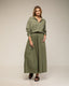 tantra mujer, camisa de algodon oversize con cierres de botones y cuello talla (S - L) - Tantra Spain