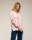 tantra mujer, Camisa de manga larga con estampado rayas discontinuas y bolsillos. - Tantra Spain