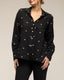 tantra mujer, Camisa de manga larga con estrellas bordadas - Tantra Spain