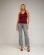 Top de punto de tirantes con Lurex. - Tantra Spain