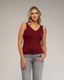 Top de punto de tirantes con Lurex. - Tantra Spain