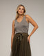 Top de punto de tirantes con Lurex. - Tantra Spain