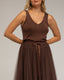 Top de punto de tirantes con Lurex. - Tantra Spain