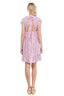 Vestido corto estampado de flores con detalles. - Tantra Spain