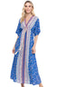 Vestido estampado con cuello pico. - Tantra Spain