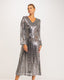 Vestido midi de lentejuelas de corte A. - Tantra Spain
