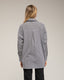 Camisa oversize de vichy con bolsillo