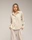 Blusa con seda con botones de piedras