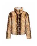 Chaqueta de pelo sintético, tipo bambi con cierre de cremallera - Tantra Spain