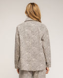 Chaqueta tipo camisa de animal print y cierre de botones - Tantra Spain