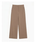Pantalon de traje de corte recto con cinturilla y bolsillos laterales - Tantra Spain