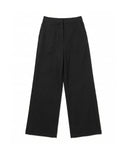 Pantalon de traje de corte recto con cinturilla y bolsillos laterales - Tantra Spain