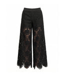 Pantalon cropped de guipur con bolsillos - Tantra Spain