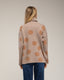 Jersey amplio de lunares con cuello alto