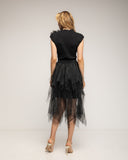 Top de punto con patch de flores - Tantra Spain