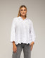 Blusa ovesize con bordados en las mangas y en la parte inferior, mangas acampanadas. - Tantra Spain