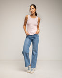 Camiseta de tirantes con alas de strass en la espalda (PINK) - Tantra Spain