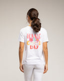 Camiseta Margarita "Have a Good Day" (White) - Tantra Spain