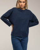 Camiseta oversize con cortes transversales y verticales. - Tantra Spain