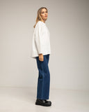 Camiseta oversize con cortes transversales y verticales. - Tantra Spain