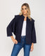 Chaqueta abierta de manga larga oversize. - Tantra Spain