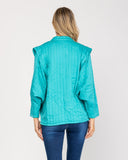 Chaqueta abierta de manga larga oversize. - Tantra Spain