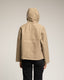 Chaqueta impermeable con capucha y bolsillos. Beige. - Tantra Spain