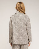 Chaqueta tipo camisa de animal print y cierre de botones - Tantra Spain