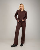 Conjunto de Punto Fino: Jersey Polo y Pantalón Ancho - Tantra Spain